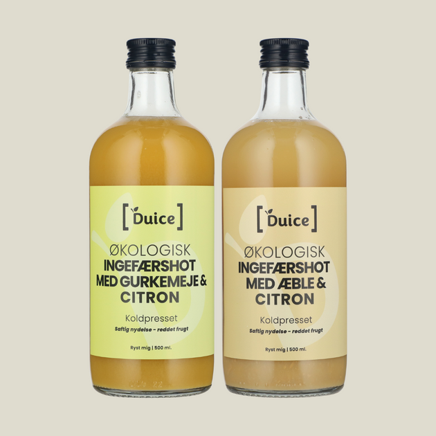 Ingefærshots 500 ml – Duice